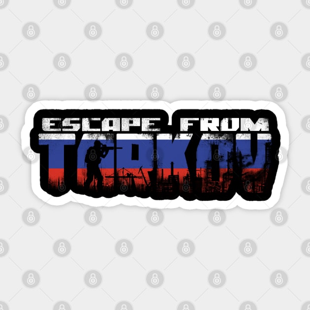 Escape from Tarkov Russia Sticker by tortoiseman